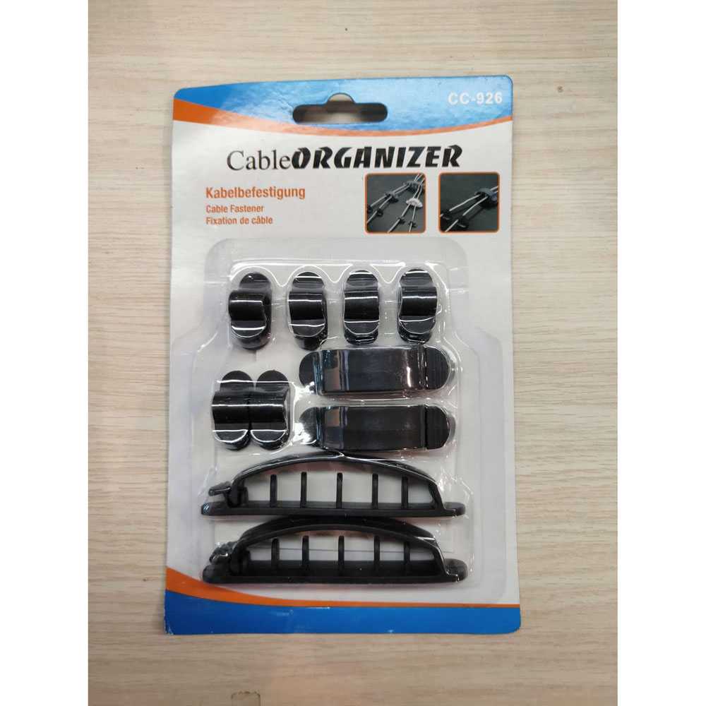 Perapi Perekat Kabel Komputer Klem Dinding Kabel Klip 10pcs Cable Clip
