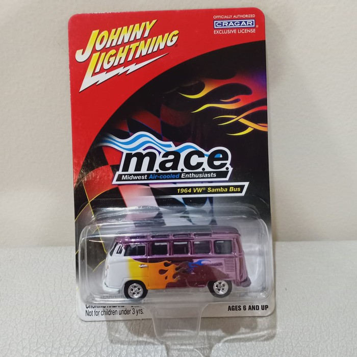 Johnny Lightning 1964 VW Samba Bus Mace