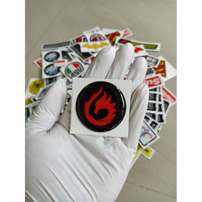 Stiker Timbul Lentur Logo Ignis Esports
