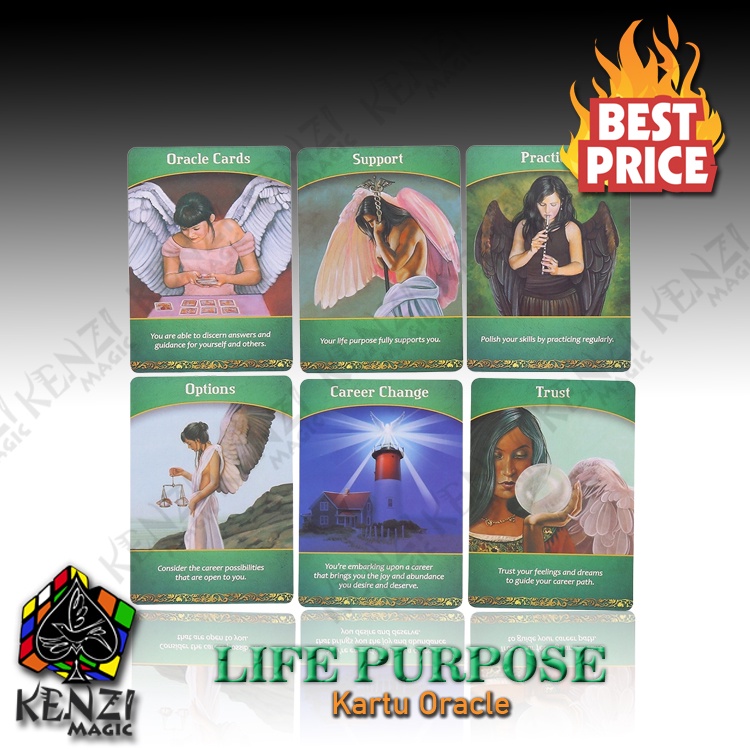 RK Tarot Oracle Life Purpose Oracle Cards 44 Cards