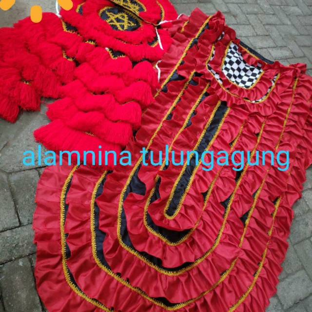 Celana barongan komplit kemul barongan dewasa