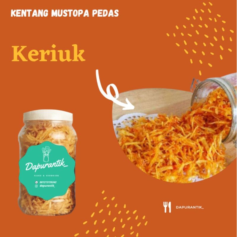 

KENTANG MUSTOFA / KENTANG KRISPY PEDAS