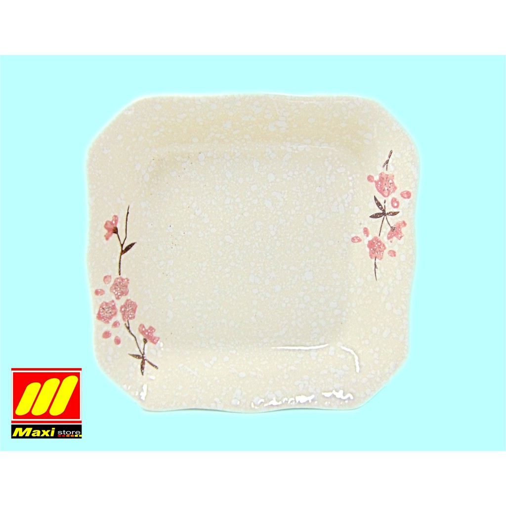 Piring keramik motif jepang keramik piring segi 6 Piring keramik motif jepang keramik piring segi 6