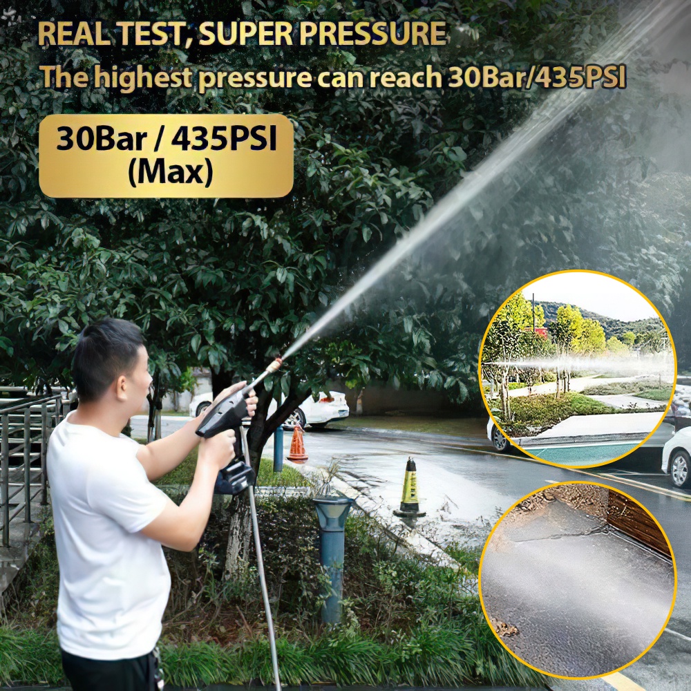 【600 W】Portable Jet Car Washer/Alat Cuci Tekanan Mobil/Alat Cuci Mobil Cordless/High Pressure Mesin Cuci Mobil