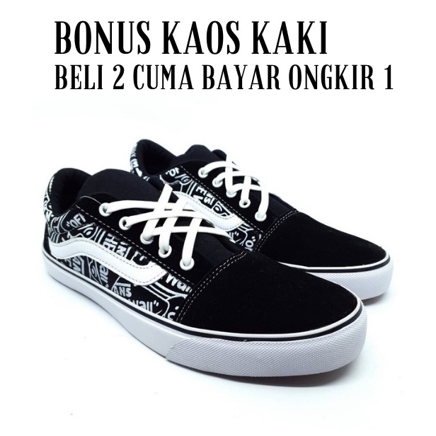 SEPATU VANS PRIA WANITA SK8 MOTIF DT VANS TINGGI OLDSKOOL UNTUK SEKOLAH KULIAH SEPATU VANS OLDSKOLD