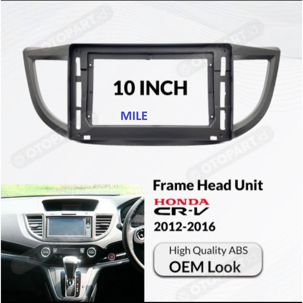 FRAME ANDROID 10 INCH HONDA CRV 2012 - 2016
