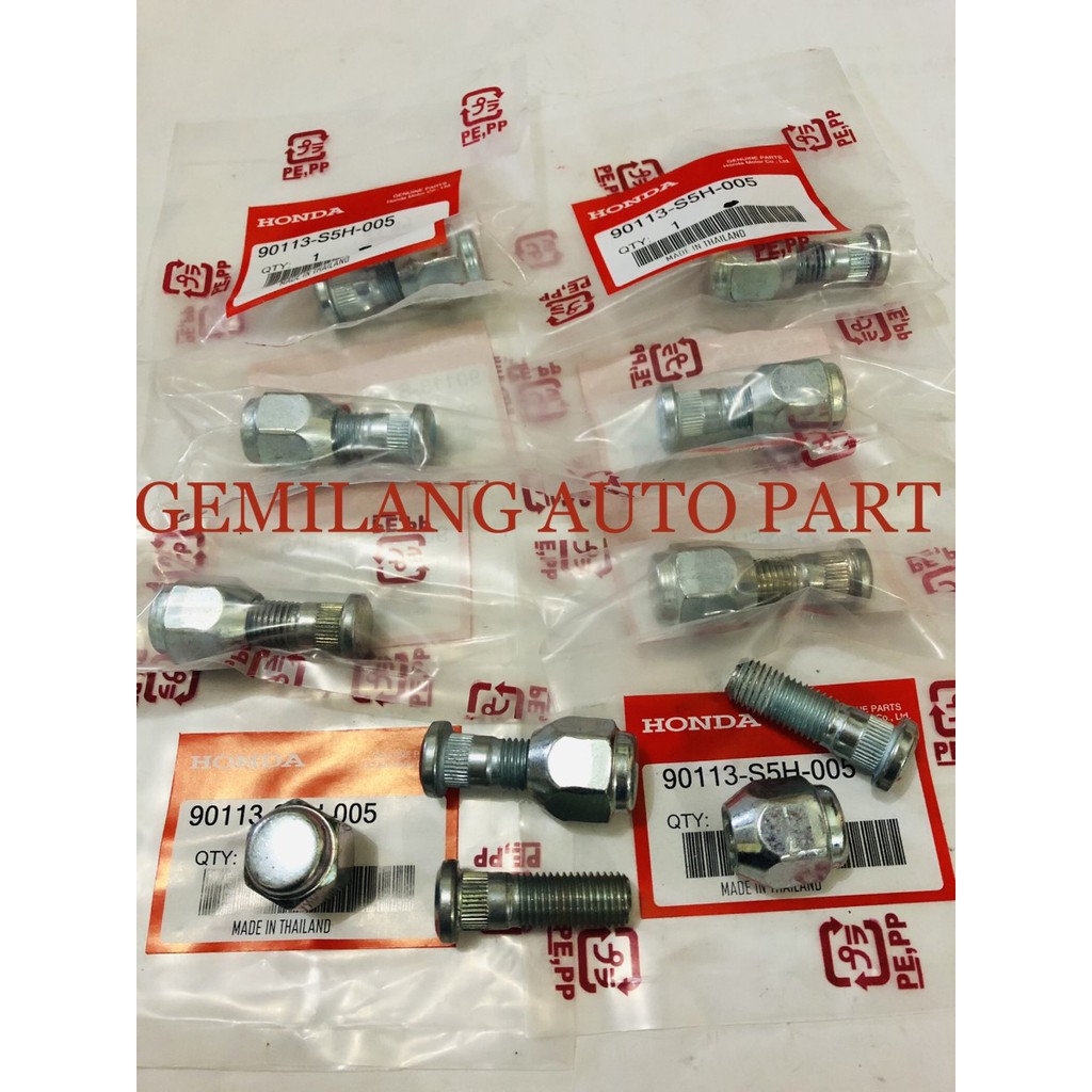 BAUT RODA RACING + MUR RACING 1 PC HONDA HRV / CRV / JAZZ RS / MOBILIO