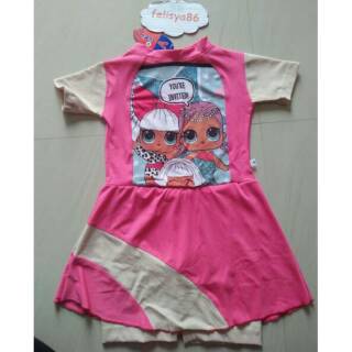 Baju renang  anak TK SD celana  rok  pendek Shopee Indonesia