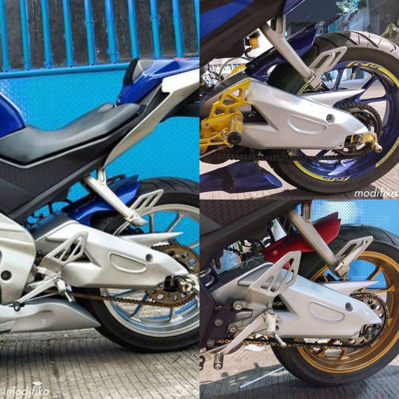 spakbor kolong R15 V3 carbon hugger arm Yamaha R15 V3 & V4