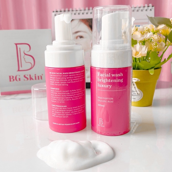 BG SKIN Beauty Glow FACIAL WASH Luxury / Acne