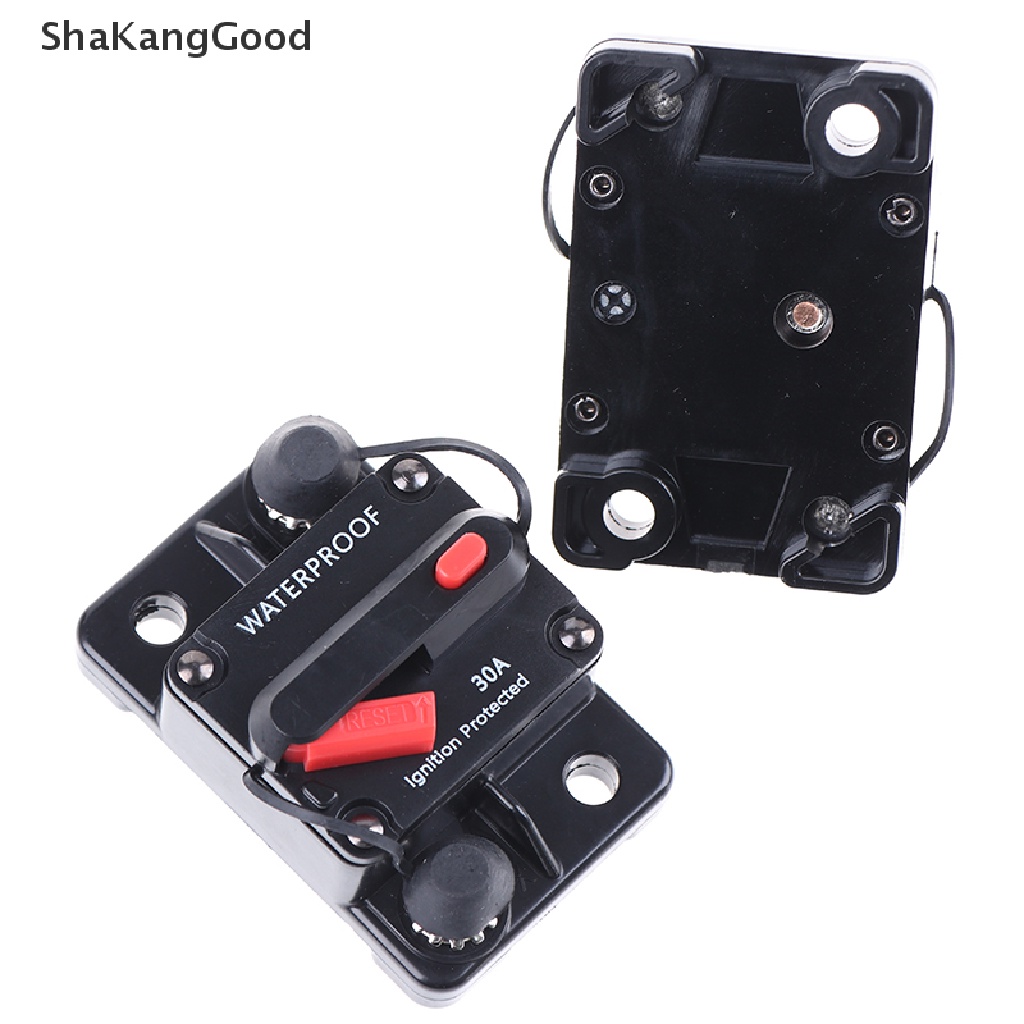 Skid Amp Circuit Breaker 12-42v Dc Anti Air Untuk Mobil / Perahu Skk