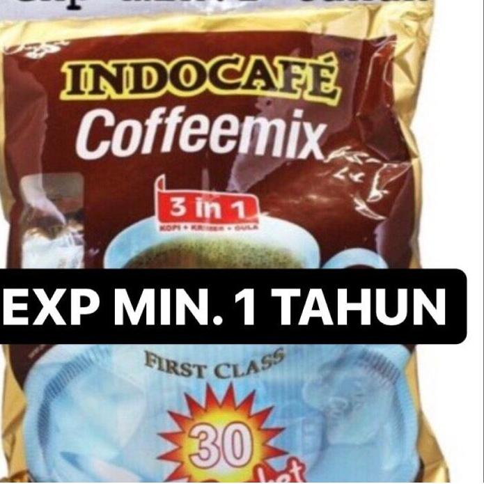 

INDOCAFE COFFEEMIX (30 SACHET X 20 GRAM) / INDOCAFE COFFEMIX 3IN1 ♪➨ (Baru)