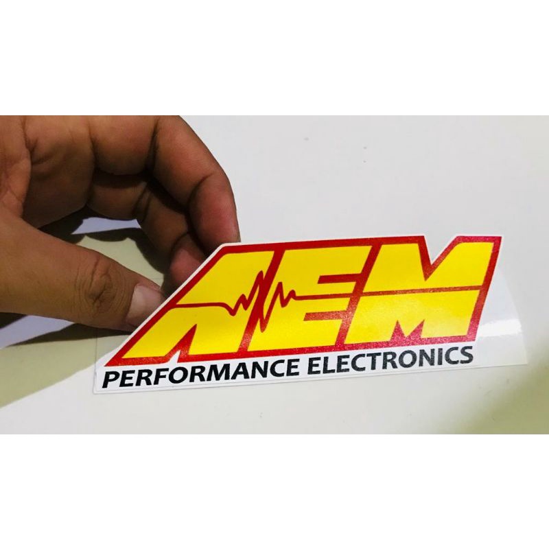Sticker Cutting Mobil Logo AEM