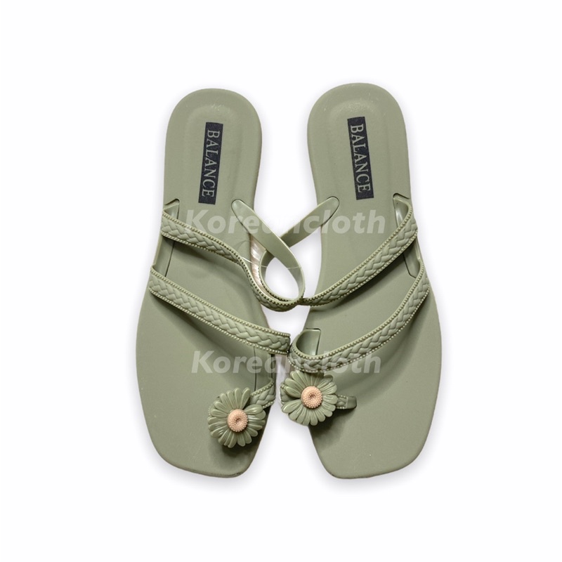 BALANCE 1203 1 SANDAL JEPIT BUNGA PEREMPUAN WANITA