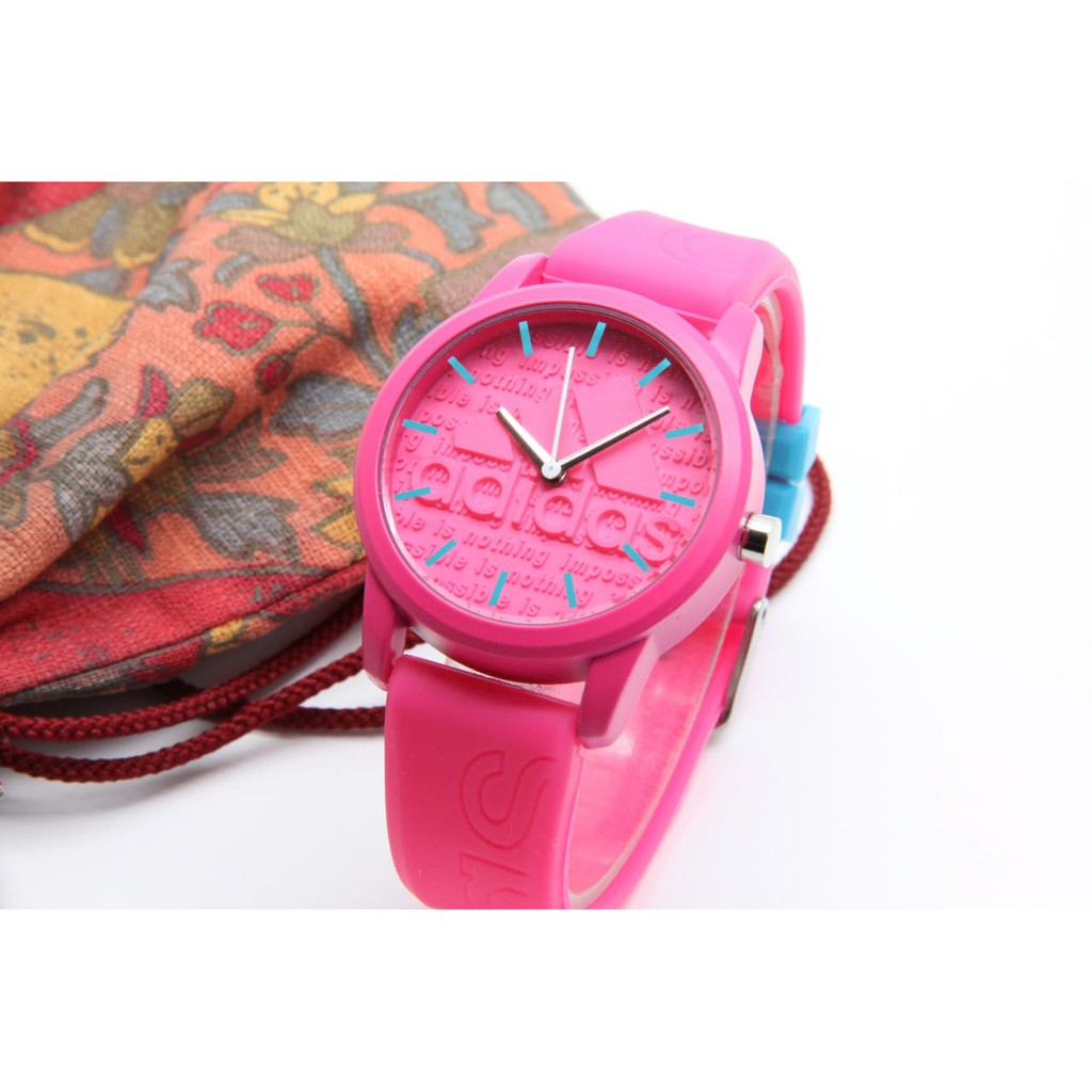 Jam Tangan Anak Remaja Pria Wanita Adidas Sporty Rubber Karet