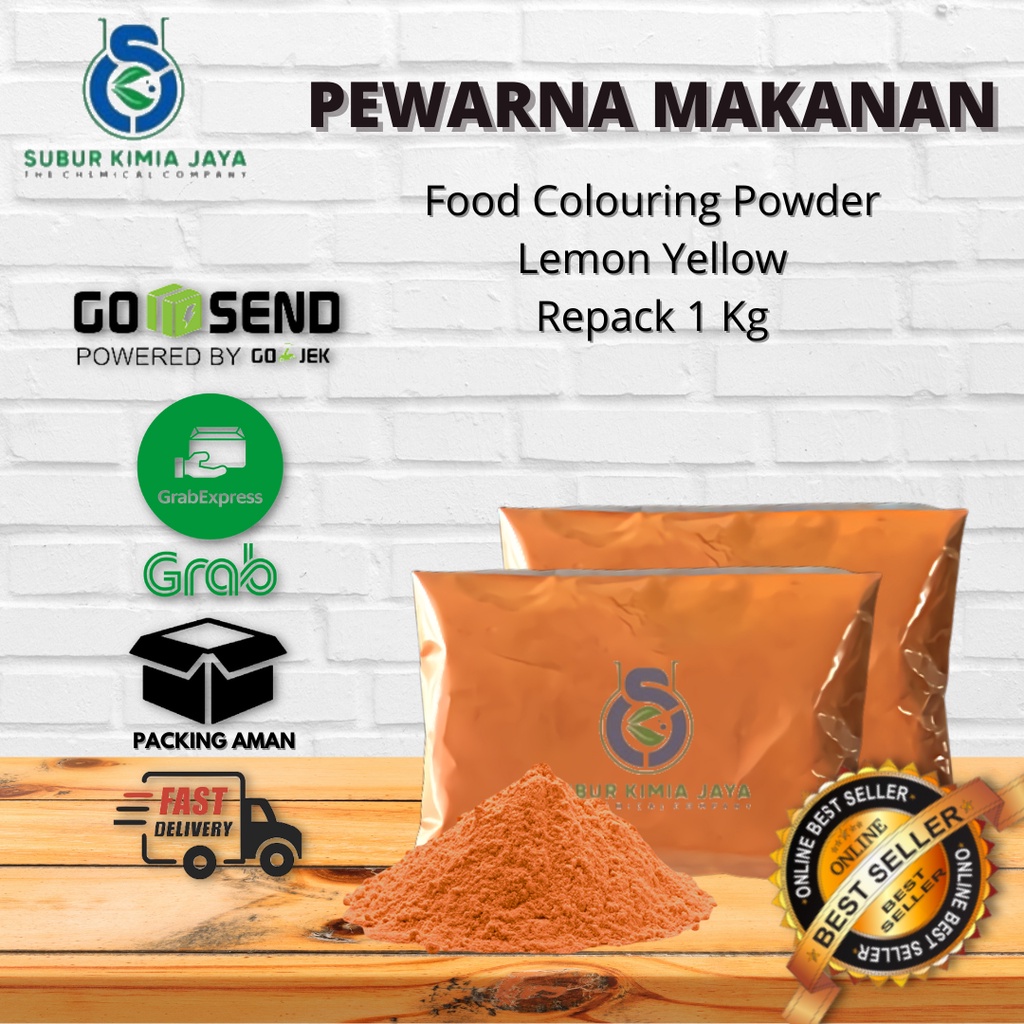 

Pewarna Makanan Bubuk Lemon Yellow 1KG