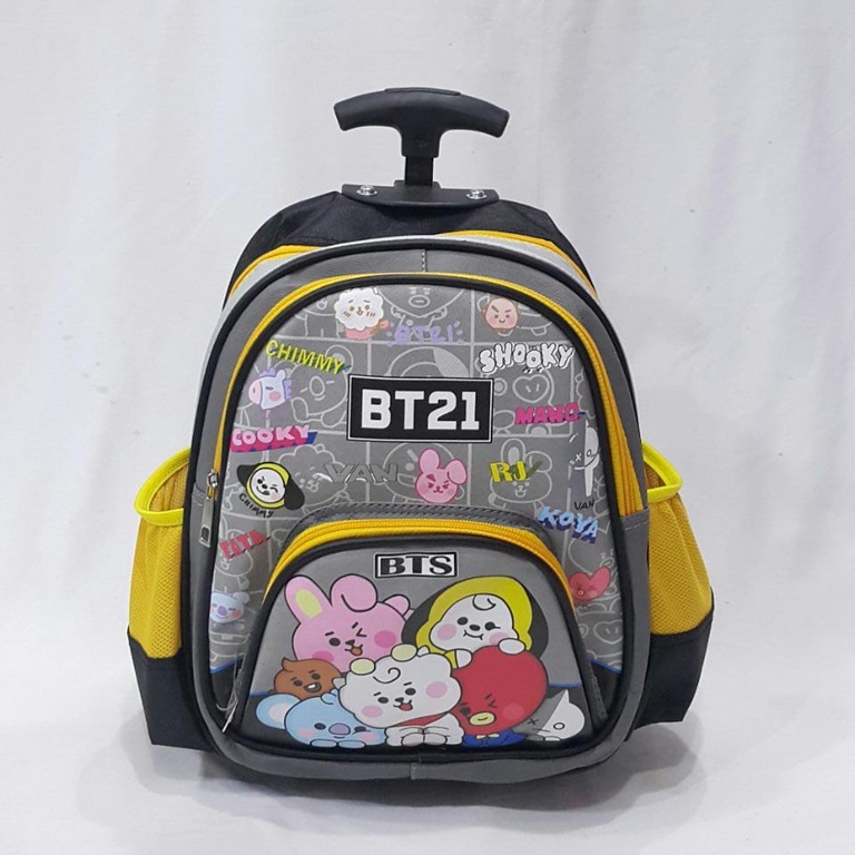 JOYELSY-SALE PROMO TROLY/ Ransel 12&quot; TK NJ41 BTS KUNING