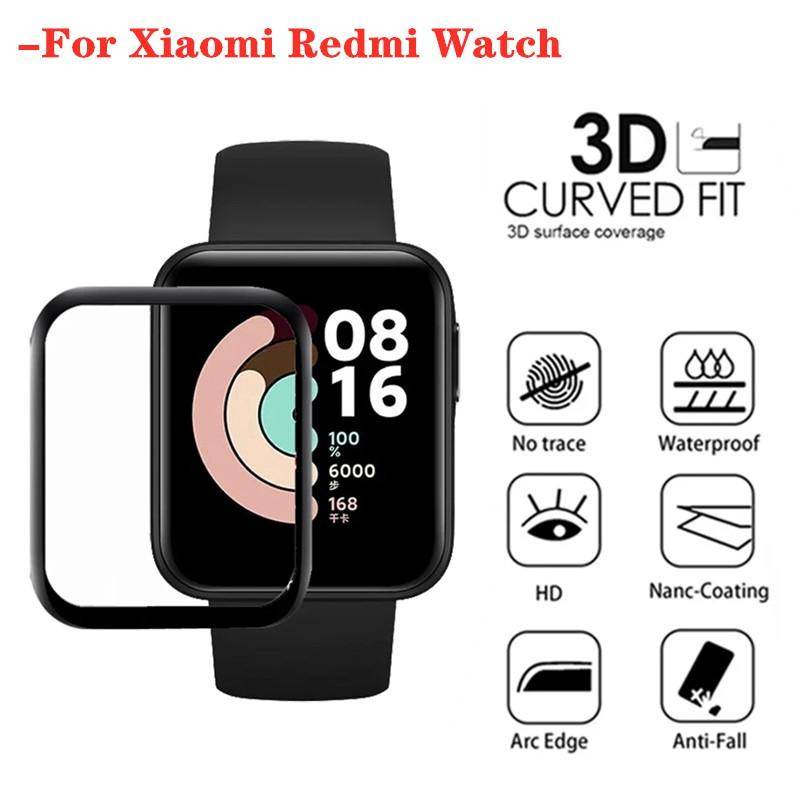 REDMI Pelindung Layar Tempered Glass 3D Curved Edge HD Untuk Xiaomi Watch S1 Active / ColorSport / POCO Watch 2 Lite