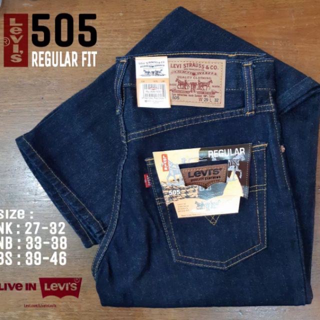 (COD) CELANA JEANS PRIA STANDAR/REGULAR uk 33-38