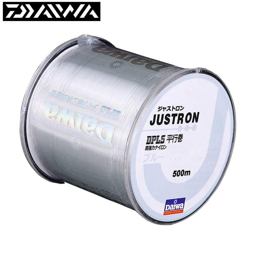 Senar Pancing Tali Pancing DAIWA JUSTRON Senar Tali Benang Pancing Nylon Series Braided 500M DPLS