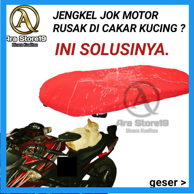 Cover Jok Sarung Jok HONDA PCX Kulit Jok Motor Anti Air