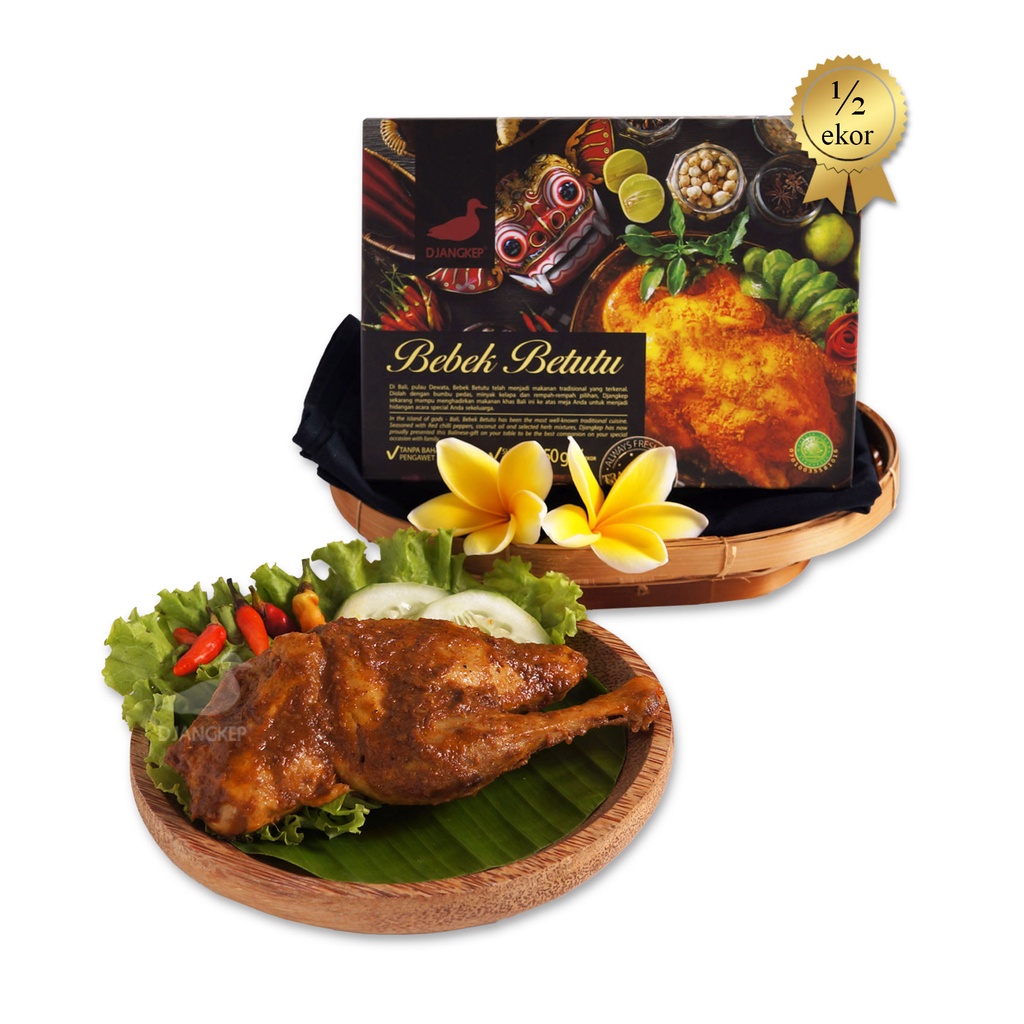 

Djangkep - Bebek Djangkep Betutu (1/2 Ekor)