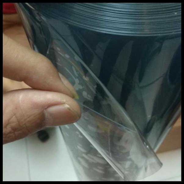 Plastik Tirai Pvc Bening 0,5Mm X 120Cm / Tirai Pvc Clear Meteran