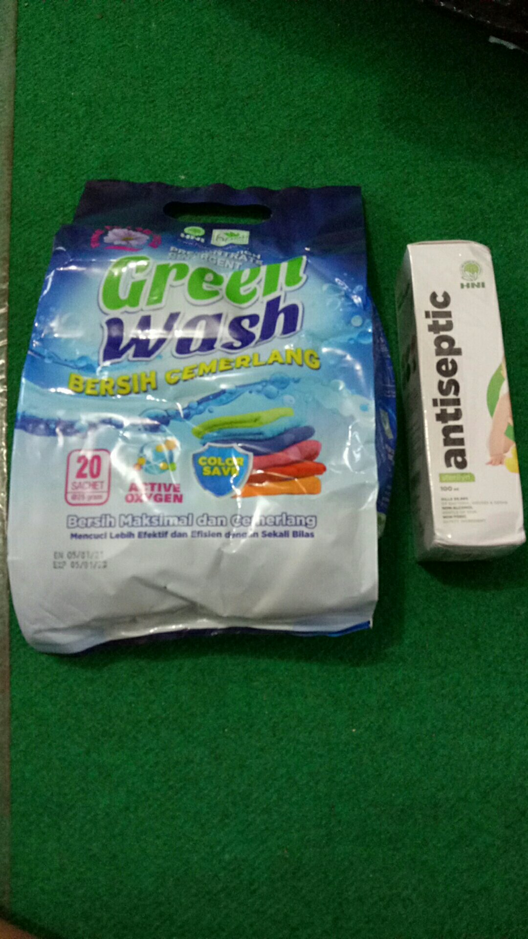 Green Wash Detergen Hni Hpai