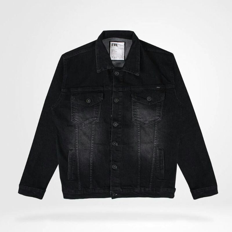 JAKET DENIM/JAKET PRIA EVIL ARMY "PHANTOM"