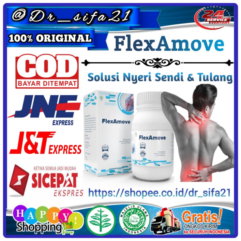 FlexAmove asli obat nyeri sendi berkhasiat 100% original