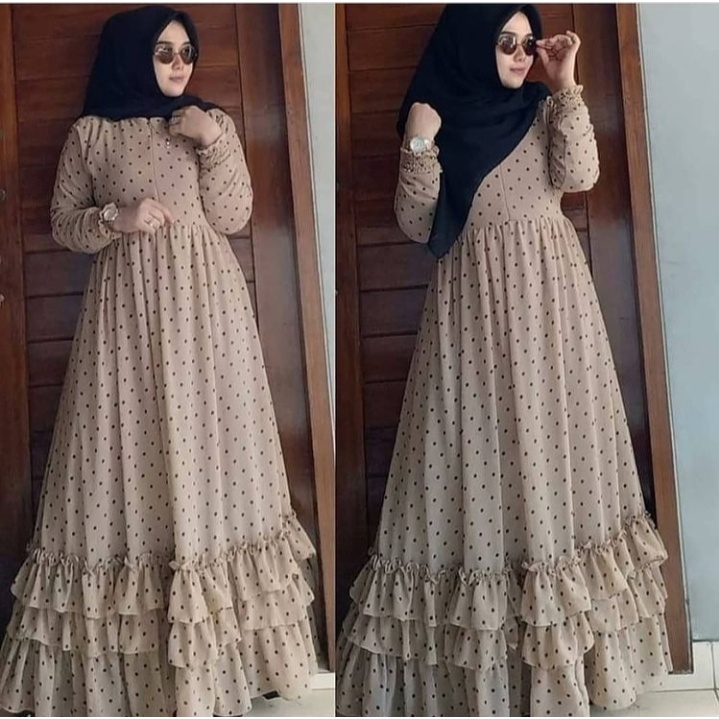 Terlaris ELSA MAXI/ELSA DRESS/Andara Maxi Gamis Terbaru 2021