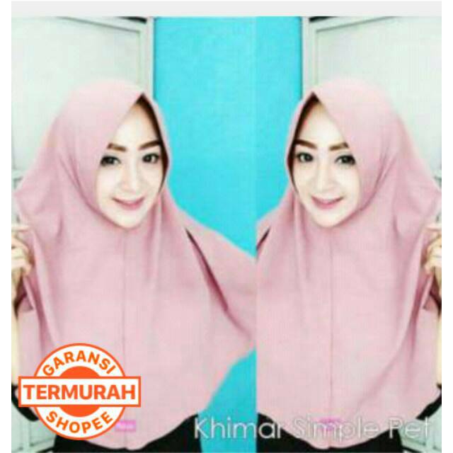 Hijab premium khimar pet/khadija pet (ukuran besar)