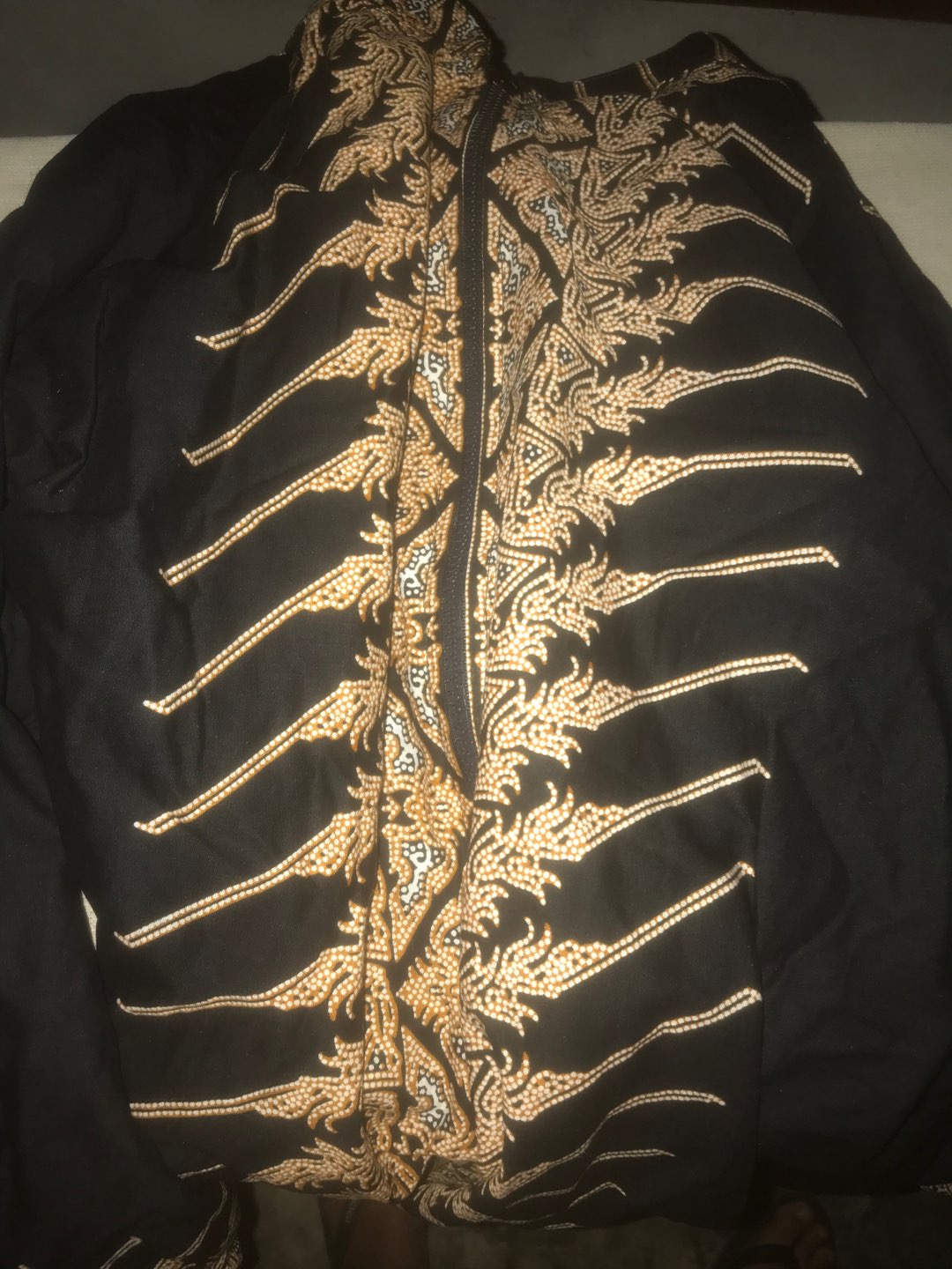 Tunik Batik Wanita Ziper Depan