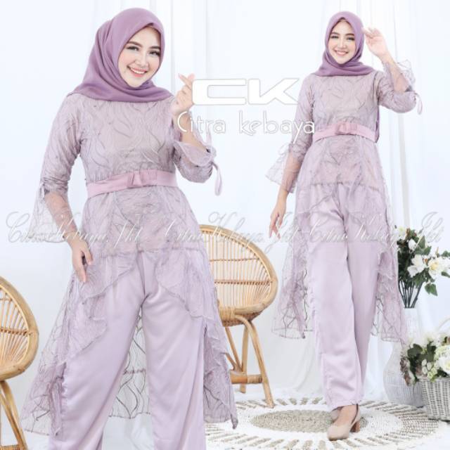 SETELAN KEBAYA TILLE/SETELAN CELANA TUNIK TILLE