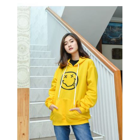 HOODIE UNISEX CUTE EMOJI - ATASAN TEBAL KEKINIAN TERLARIS