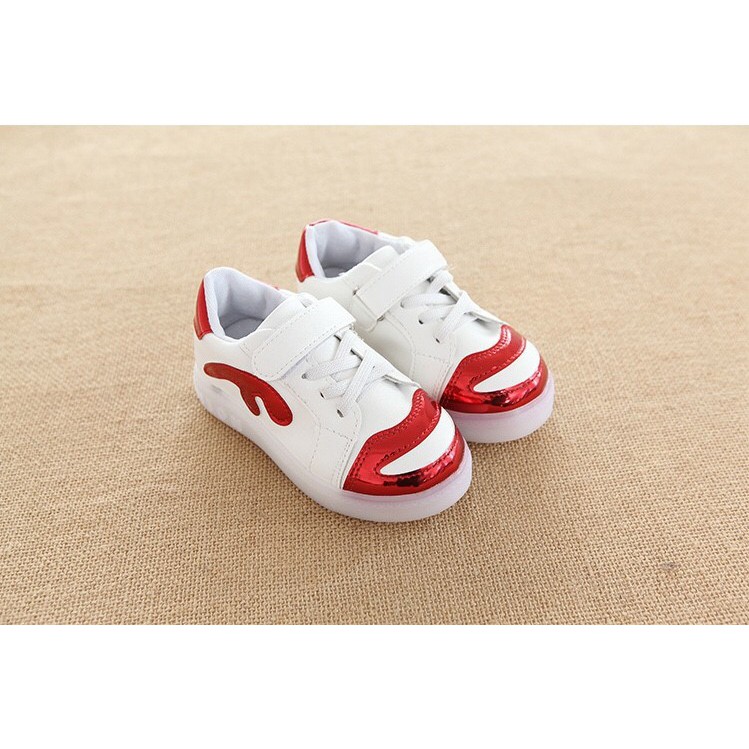 SNEAKER ANAK METALIC|  SNEAKER METALIC LED