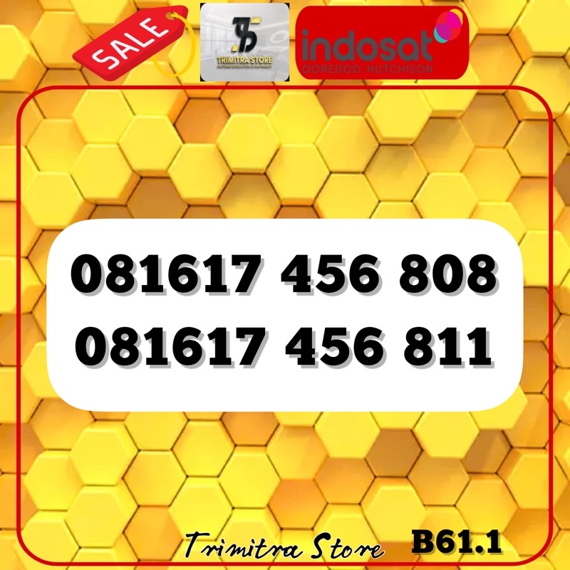 Nomor cantik indosat im3 4g Seri naik Rapih.