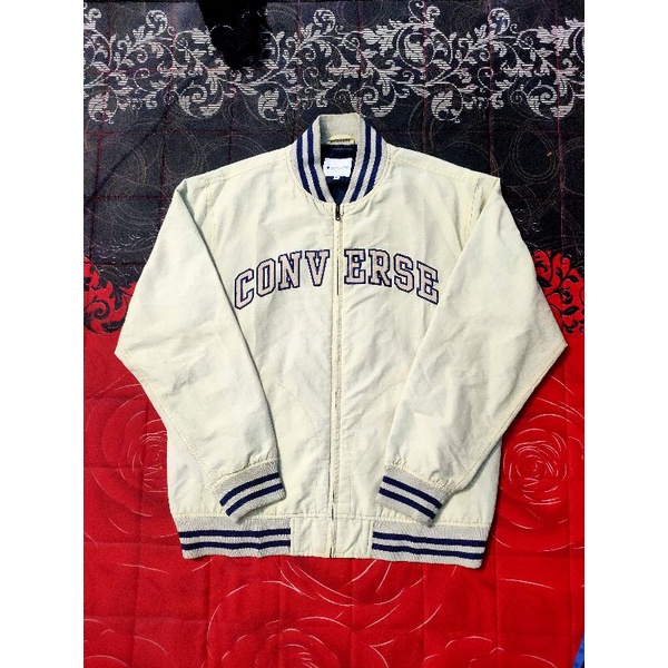 jaket varsity converse second original