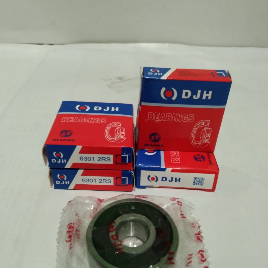 BEARING 6301 2RS (DJH) TUTUP KARET