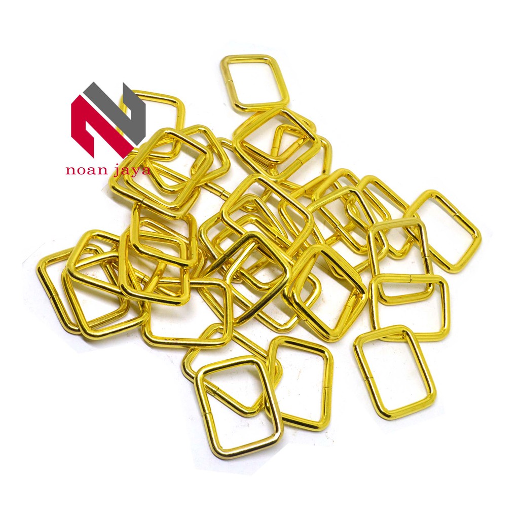 

RING KOTAK TAS UKURAN 2.5 CM PER 1 PCS WARNA GOLD RK 25 CRM GOLD