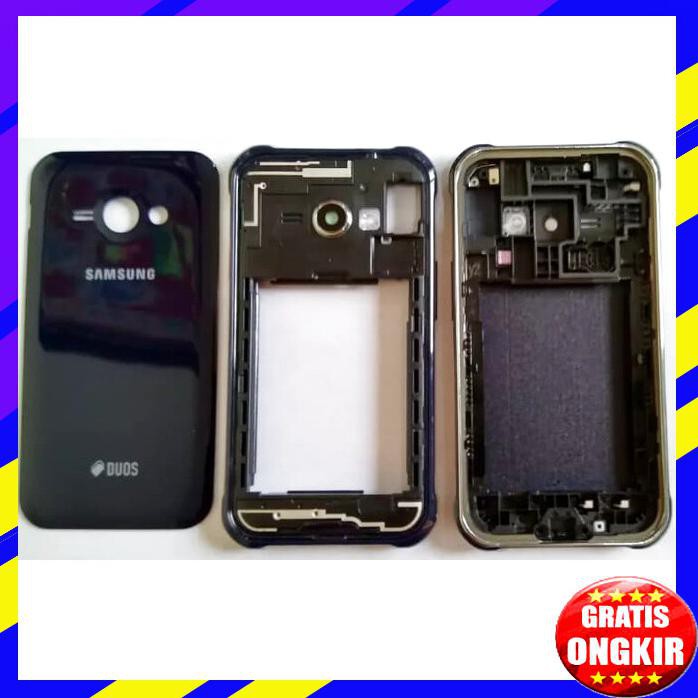 ACC HP CASING SAMSUNG J1 ACE 4G J110G FULLSET ORIGINAL OEM WARNA