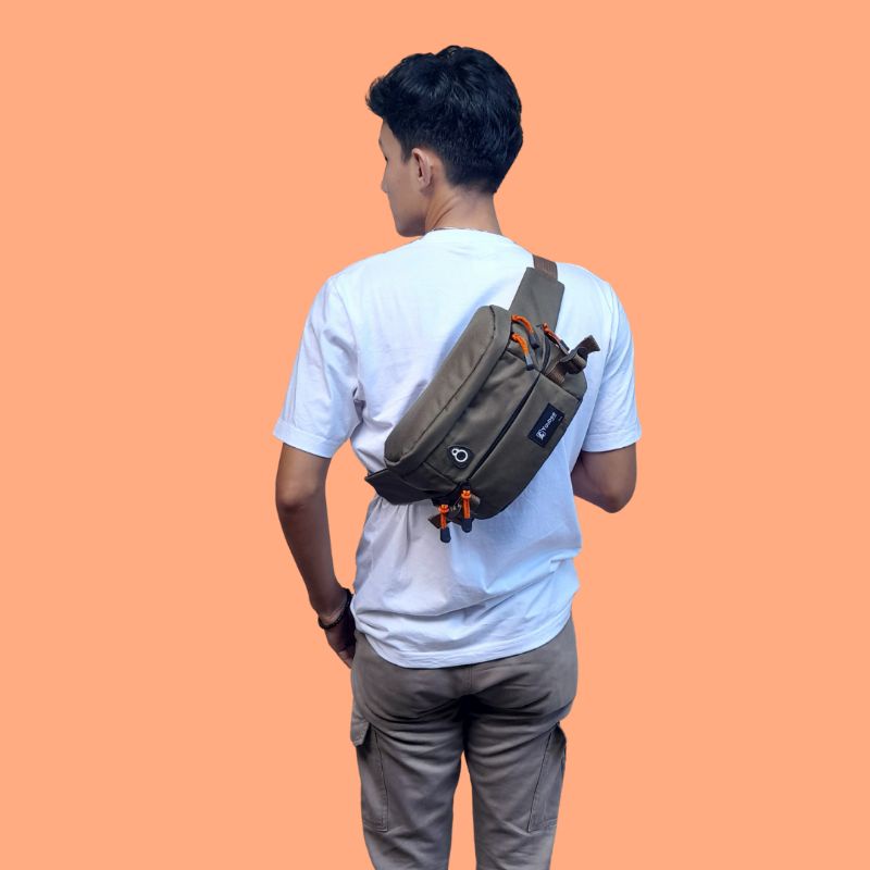 Rancis Jaya - Tas Waistbag Kamera YLTD | Tas Pinggang Outdoor Pria Original