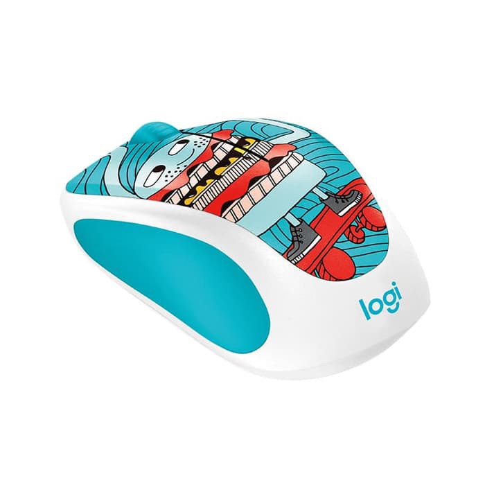 Mouse Wireless Logitech M238 Doodle Collection - L079 - Sneakerhead