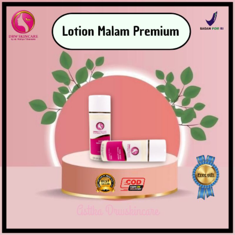 (COD) Drw skincare Lotion malam pencerah / Lotion night premium / lotion Night Licorice / Lotion pem