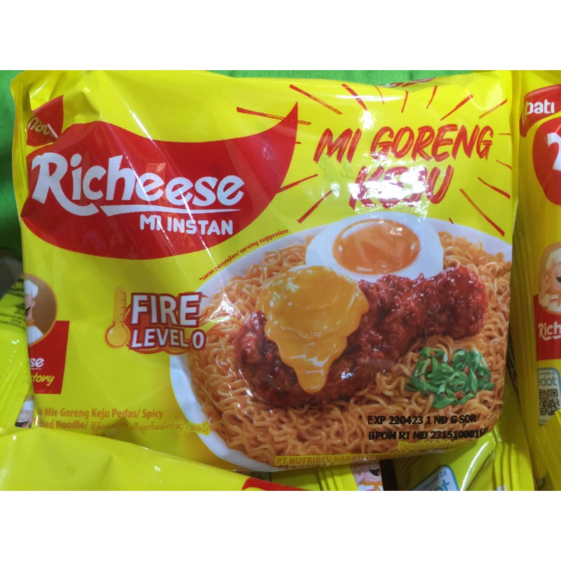 

(READY STOK) Mie Richeese Viral Richeese level 0-3