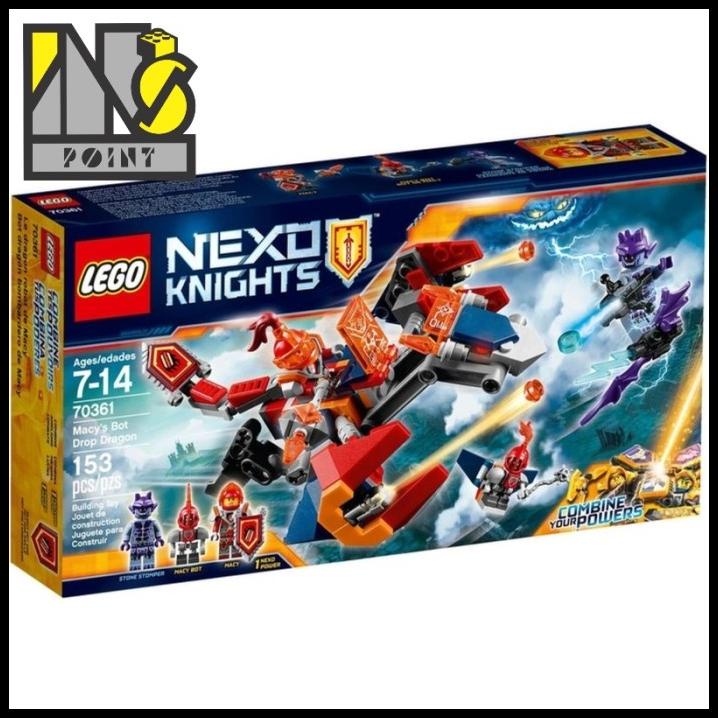 LEGO 70361 - Nexo Knights - Macy's Bot Drop Dragon