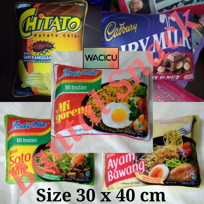 Pillow Snack / Bantal Snack