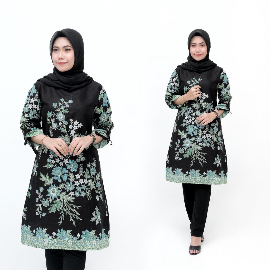 Dianputri - Tunik Batik Wanita Motif Baru Batik Dianputri-No 22