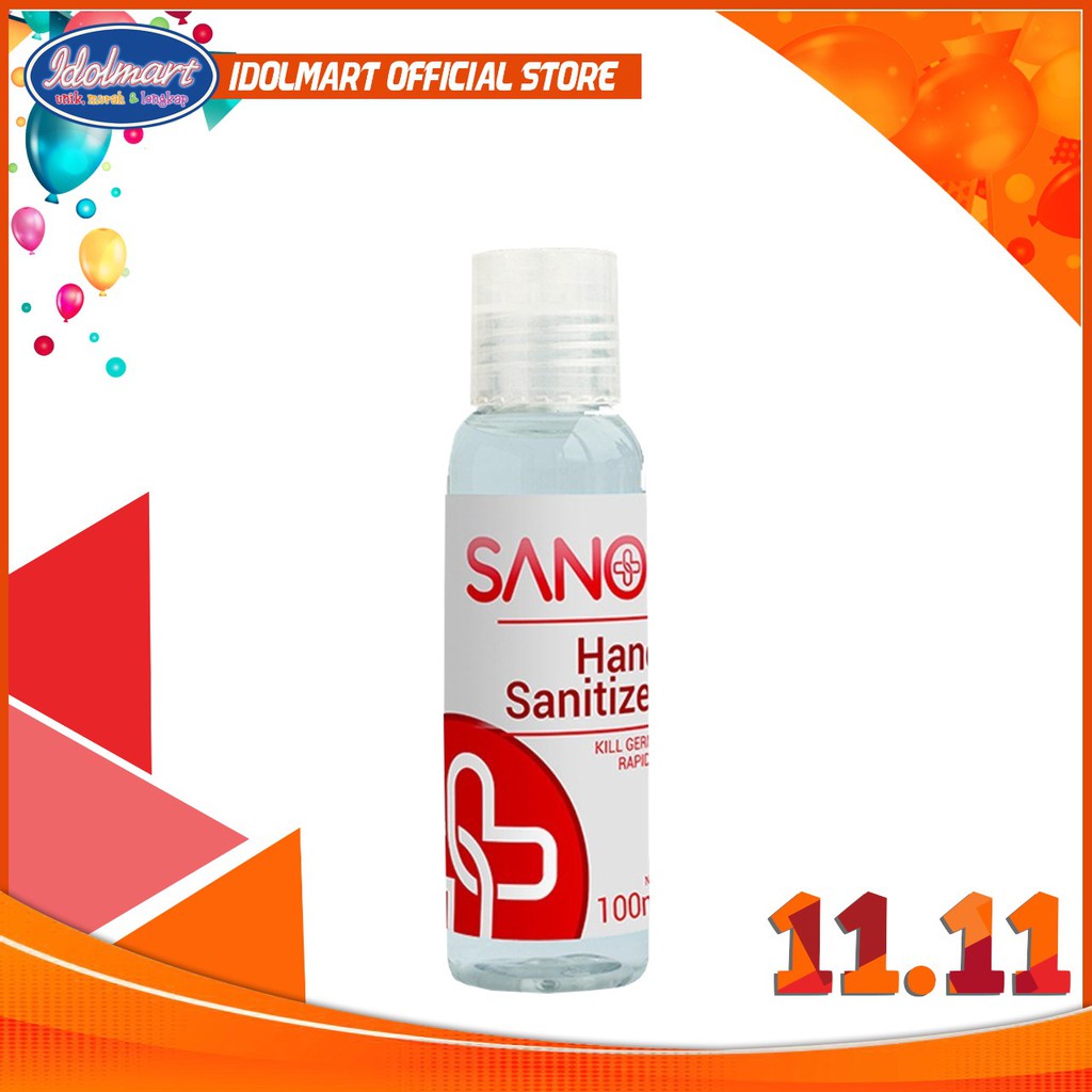 IDOLAKU Sano Hand Sanitizer 100ml