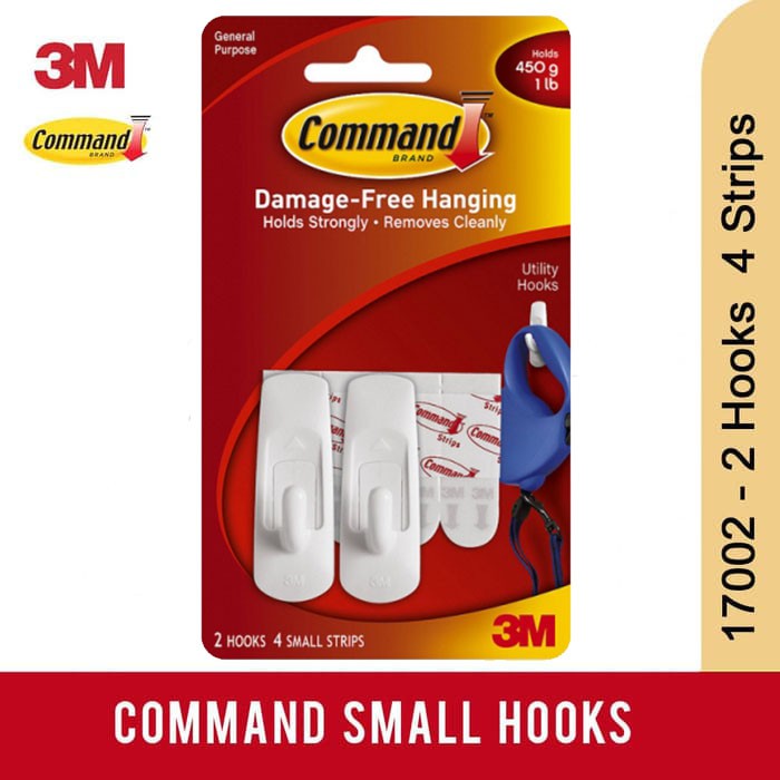 Ktmstore Gantungan Serba Guna 3M Kecil Small Hook 17002 Command